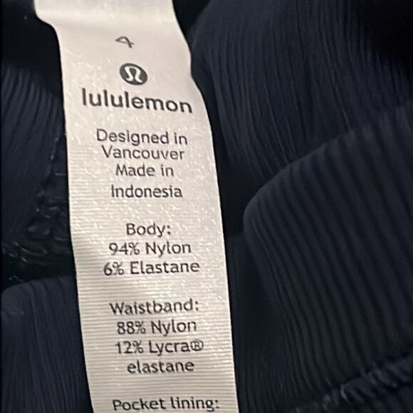 LULULEMON ATHLETICA ON THE GO INKWELL DRAWSTRING‎ JOGGER SIZE 4 - Picture 6 of 8